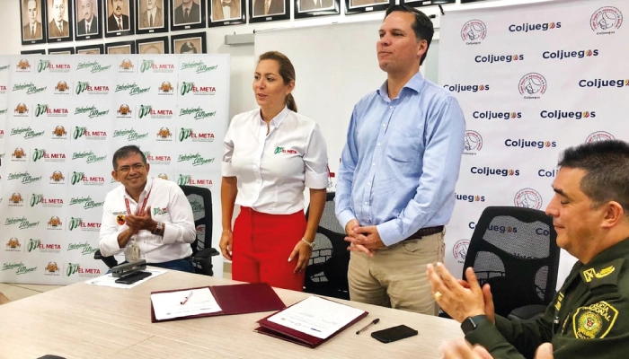 Gobernaci&oacute;n del Meta suscribi&oacute; con Coljuegos Pacto por la Legalidad en los juegos de suerte y azar